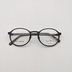 🕶️Cole Haan Brown Horn CH237 Eyeglasses 50/21/140 | ALH339🕶️​